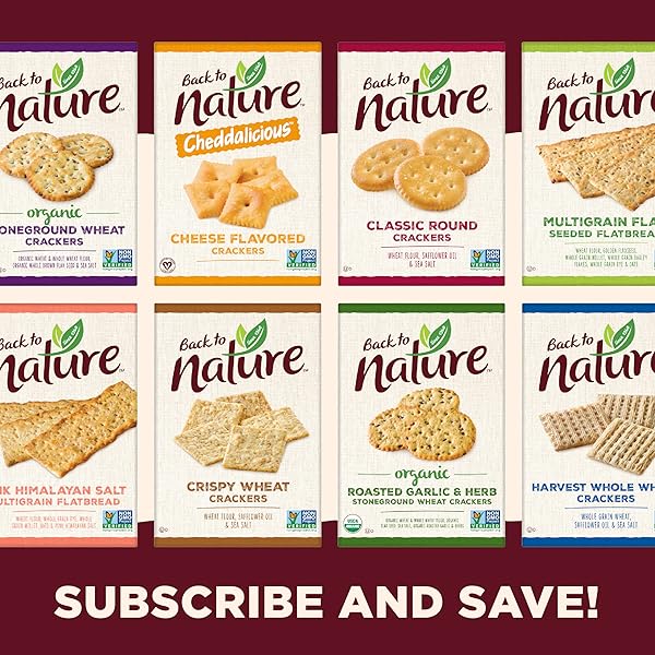 BACK TO NATURE GLUTEN FREE CRACKERS, SESAME SEED RICE THINS – DAIRY FREE, NON-GMO, MADE WITH RICE FLOUR, DELICIOUS & QUALITY SNACKS, 4 OUNCE​
