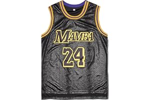 EHCSROP Youth/Kids Basketball Jersey Mamba Shirt for Bryant Fans
