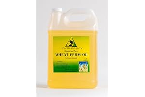 Wheat Germ Oil Refined Organic Carrier Cold Pressed 100% Pure 7 LB, 1 gal, 3178 ml