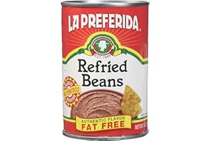 La Preferida Refried Beans Fat Free, 16-Ounce (Pack of 12)