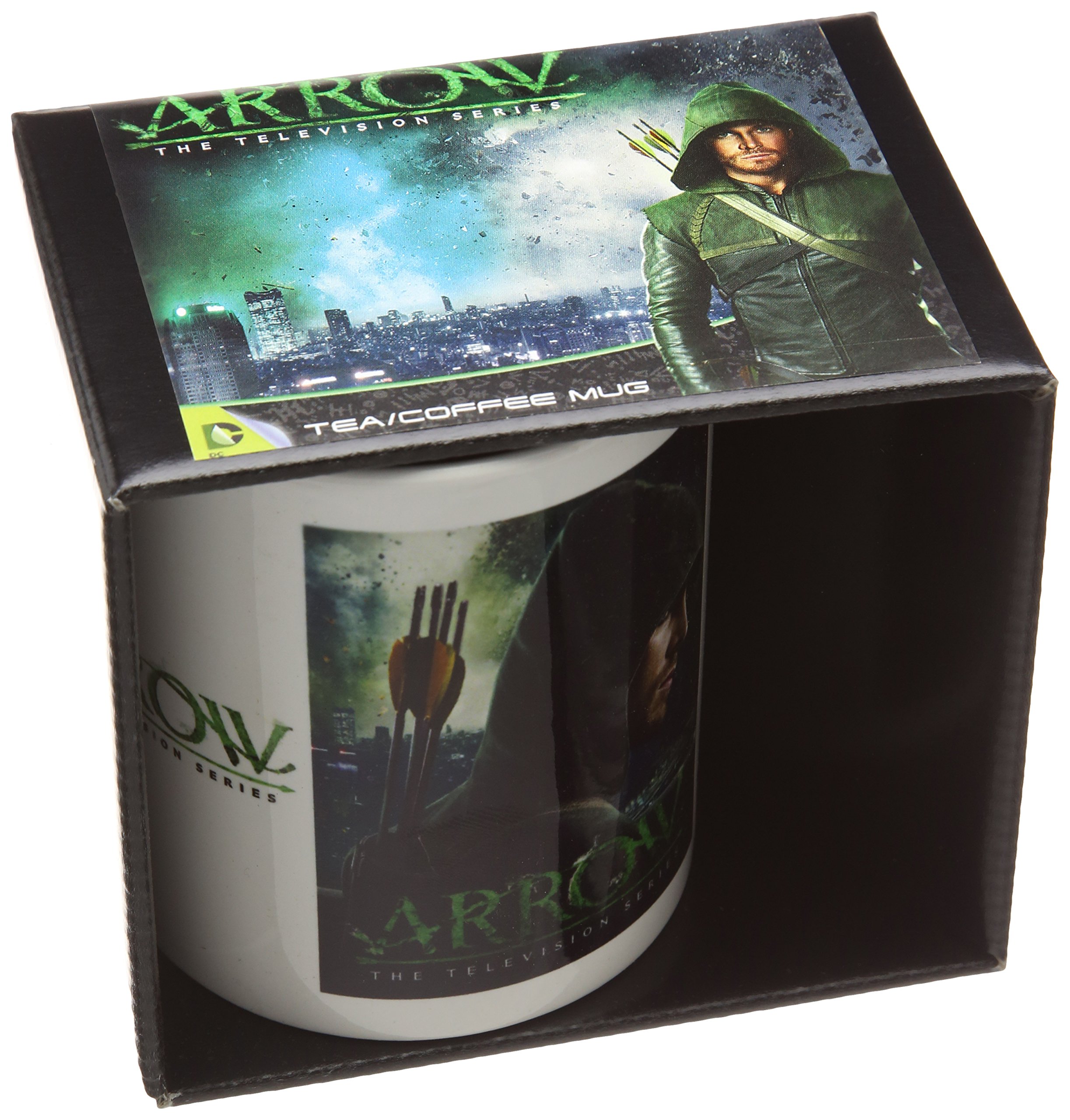 DC Comics MG22746 Arrow Hooded Ceramic Mug, Multicolor , 60 x 80 cm