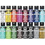 FolkArt PROMOGLS16 Enamel Glass Painting Set