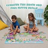 BONNYCO Giant Floor Puzzle Castle 48 Pieces 36.2 x 24.4 in Educational Toy view 8