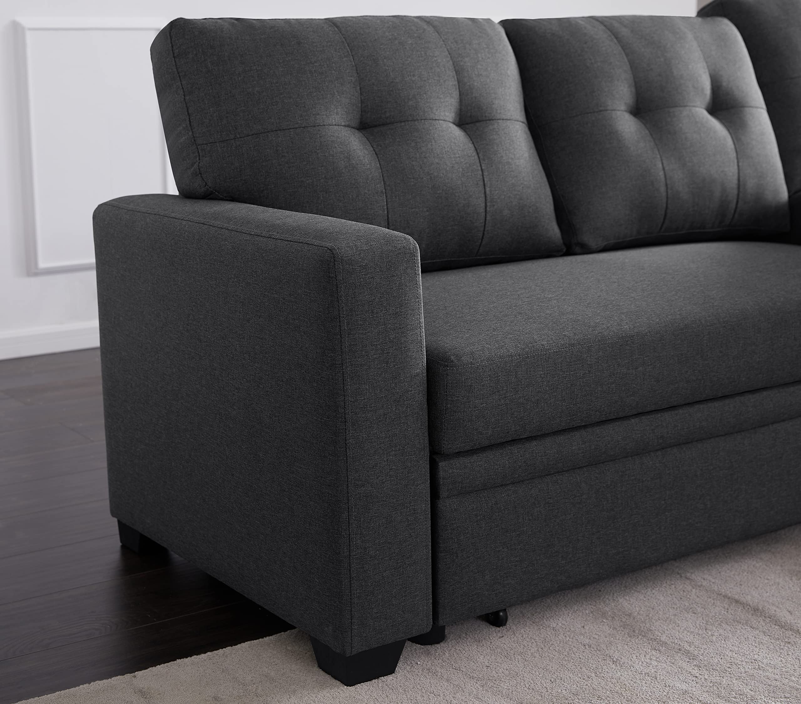 Mua Wakefit Reversible Sectional Sofa Couch, Sleeper Sofa Bed with ...