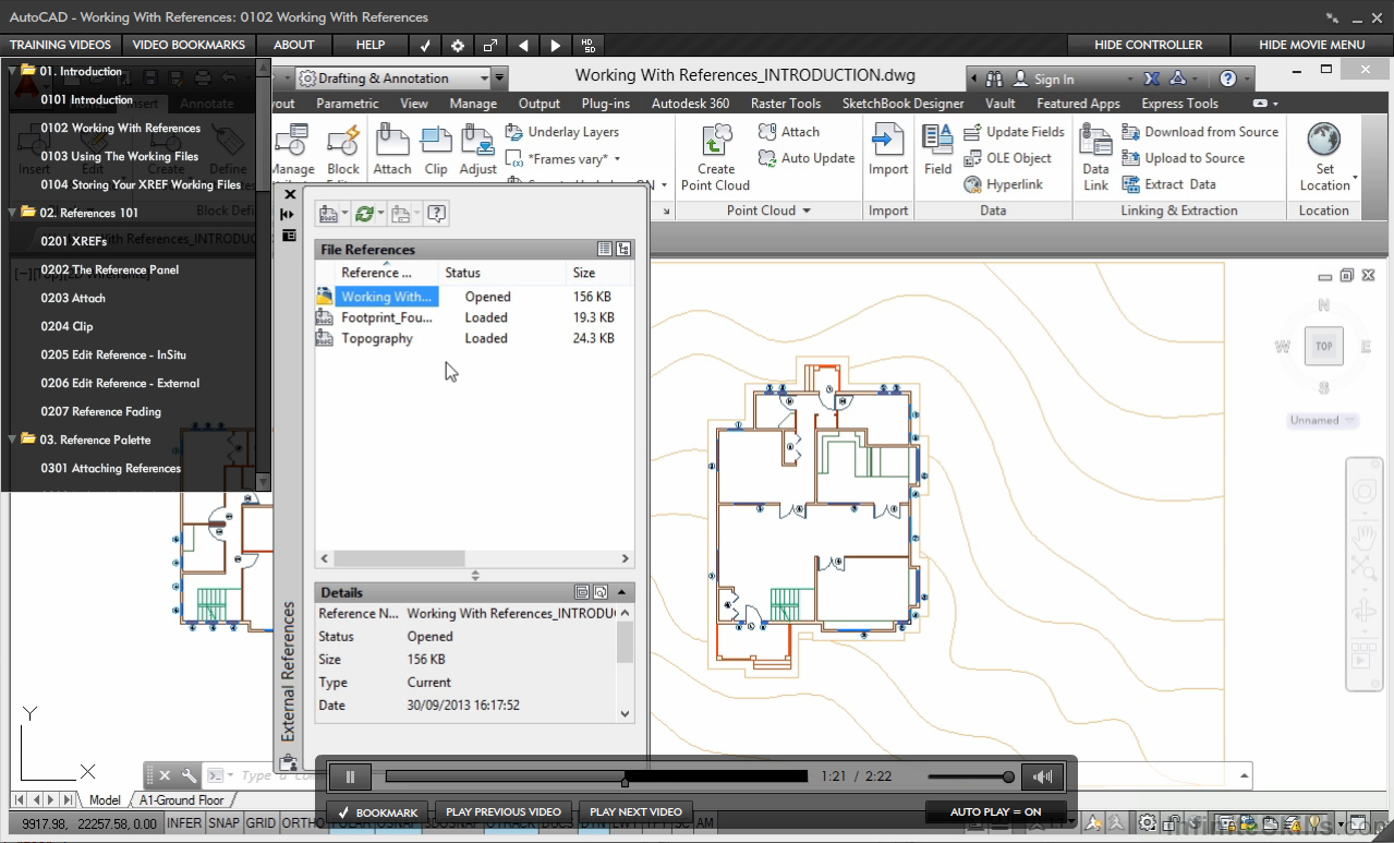 AutoCAD - Working With References [Online Code]