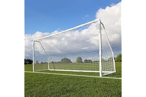 QuickPlay Q-Fold Match Soccer Goal – 30-Second Folding Design for Easy Setup | Portable Net for Backyard | Weatherproof Goal Post for Adults & Kids – [Single Goal]