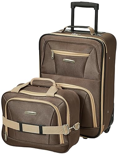 Rockland Fashion Softside Upright Luggage Set,'Expandable