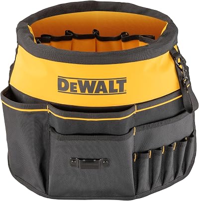 DeWalt Bucket Tool Organizer 37 Pockets Loops ToughCase Pocket