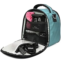 VanGoddy Laurel Sky Blue Carrying Case Bag for