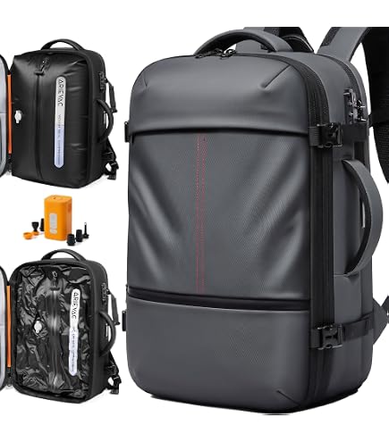 Amazon.com: IKYWT 80L Vacuum Seal Travel Backpack with Compression