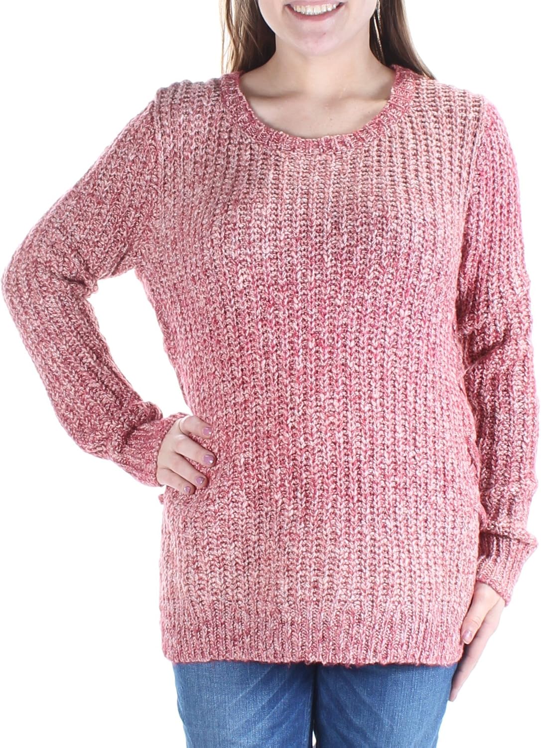 lucky brand pink sweater