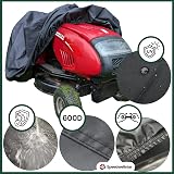 Speedwellstar Ride Lawn Mower Cover 600D PU Backing 155x110x103 cm view 2