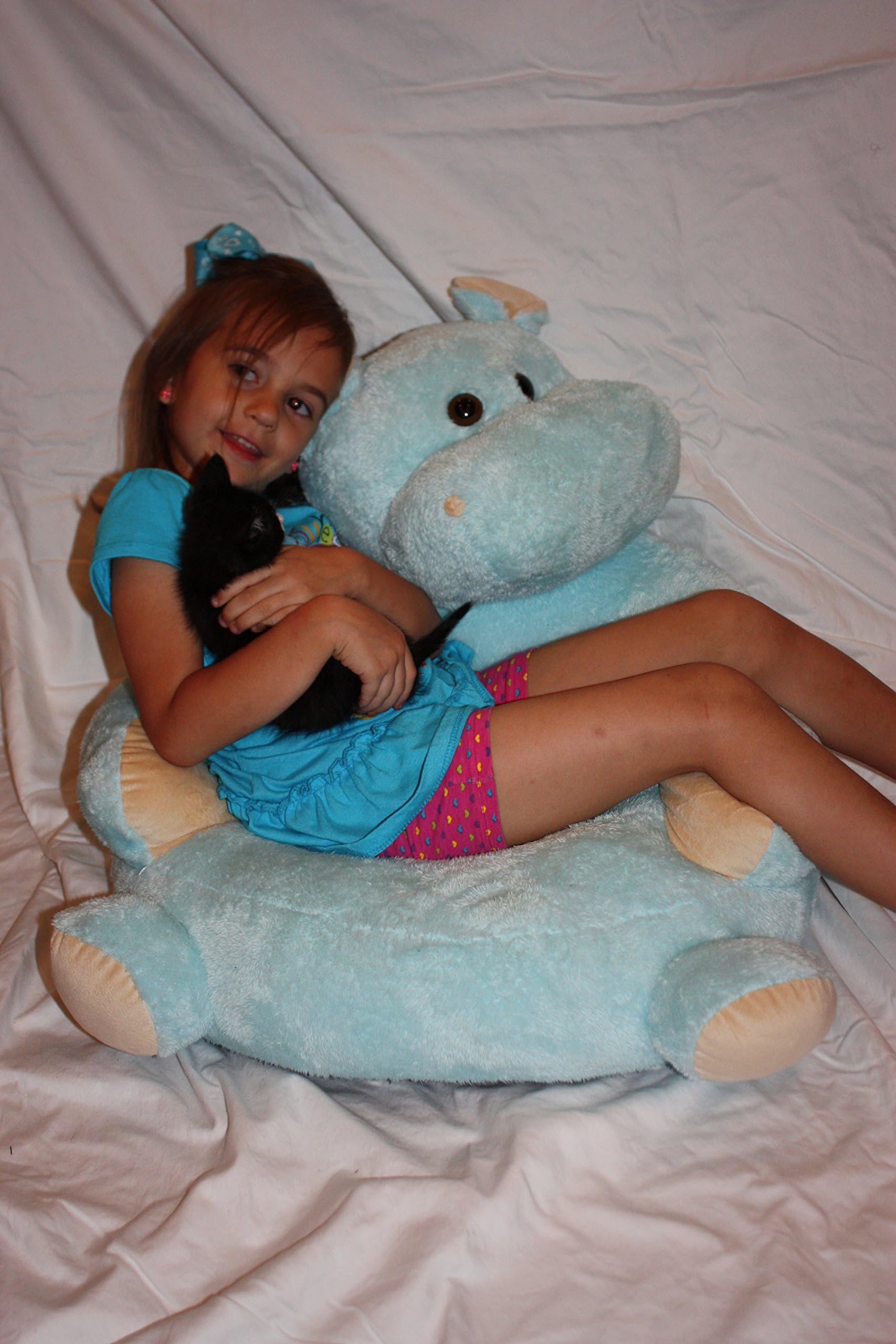 Faith Hope and Charity FHC Children's Hippo Animal Chair