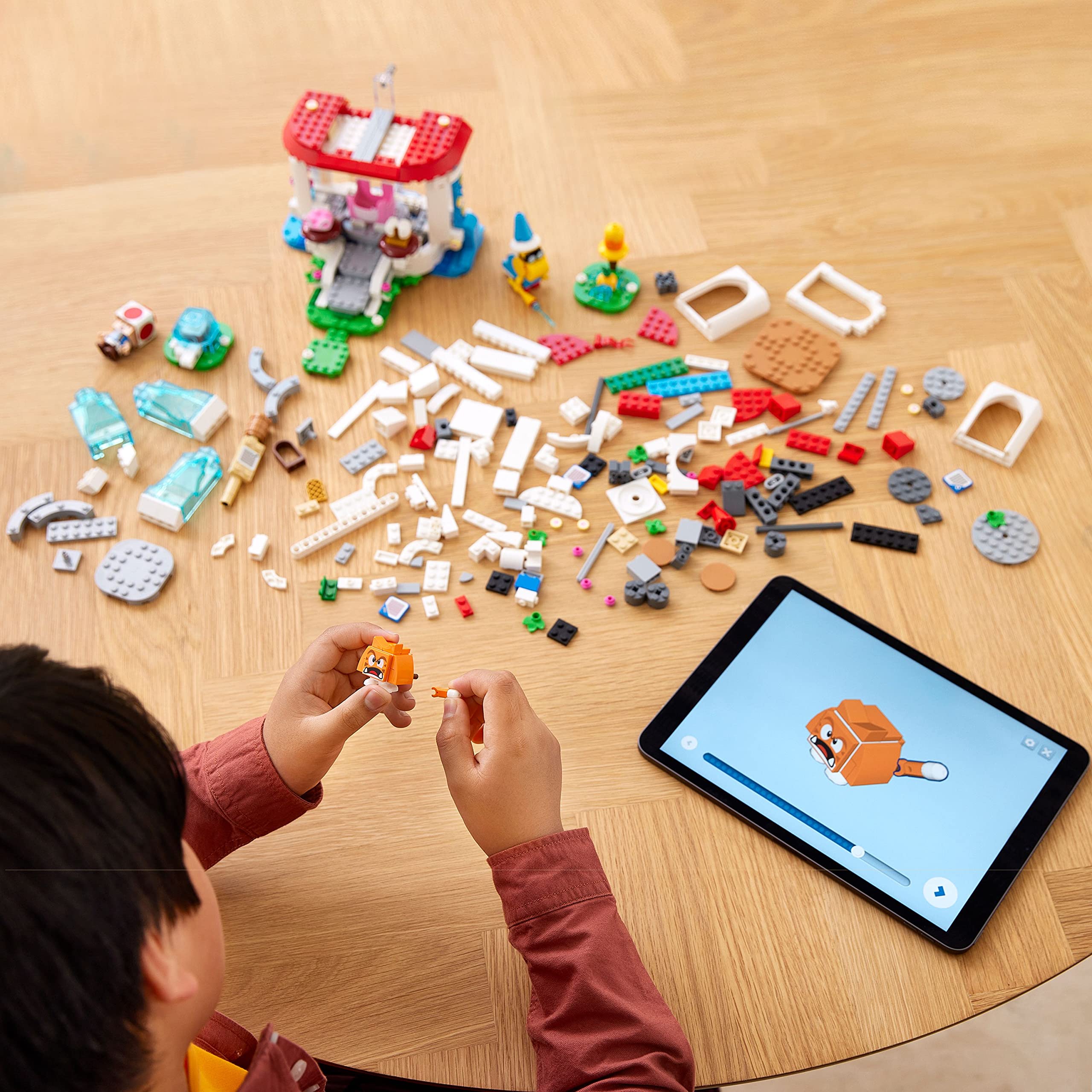LEGO Super Mario Cat Peach Suit and Frozen Tower Expansion Set 71407 Building Toy Set for Kids, Boys, and Girls Ages 7+ (494 Pieces)