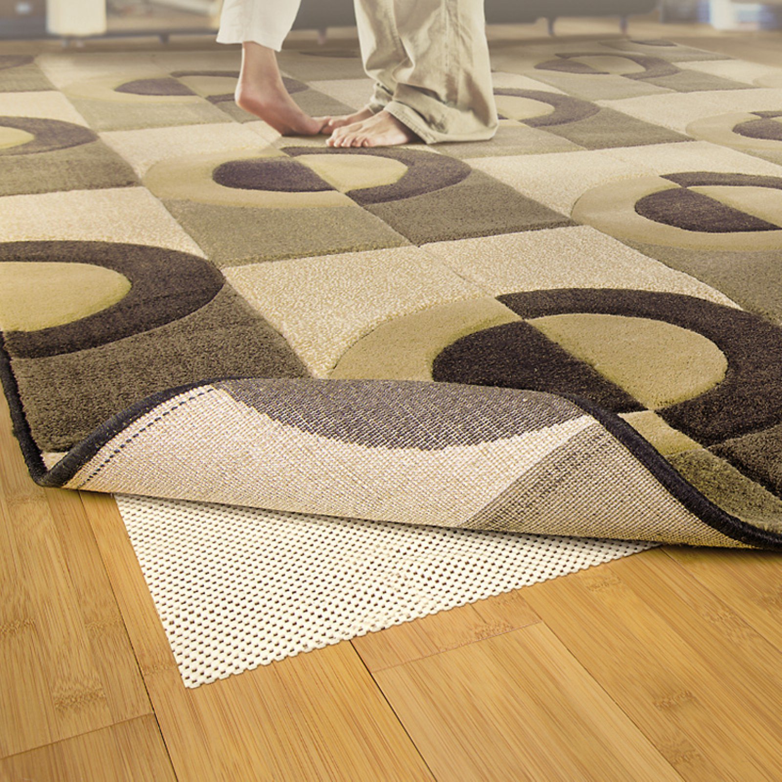 Cushion Grip Nonskid Area Rug Pad for 8Feet Round Rug Buy Online in