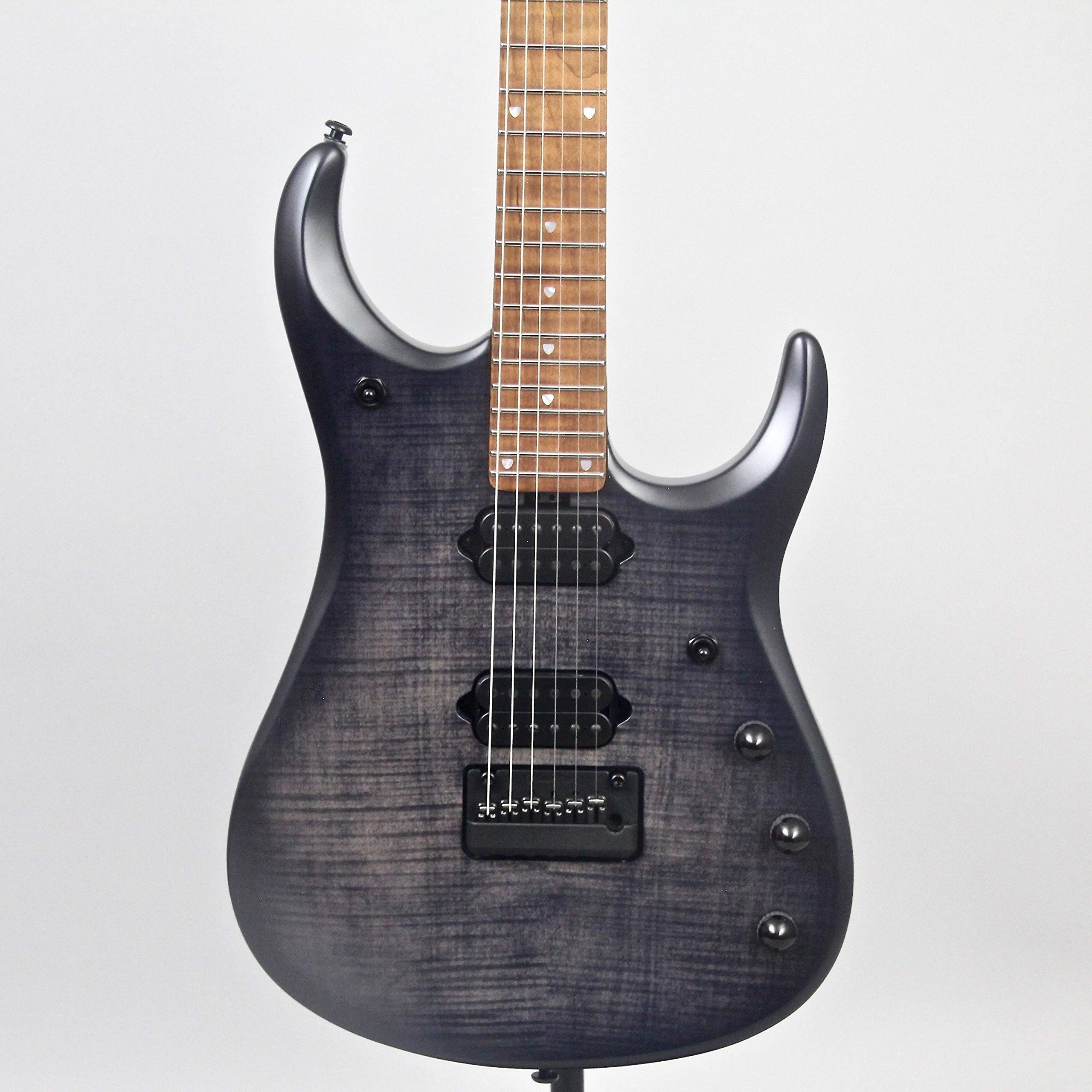 Ernie Ball Music Man John Petrucci JP15 Flamed Maple - Translucent Black