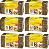 Mestemacher Natural Sunflower Seed Bread, 17.6 oz, German Whole Grain Bread with Sunflower Seeds,High Fiber, Non-GMO, Ready to Eat, Long Shelf Life (Pack of 6)