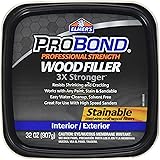 Elmer's Product P9892 Probond Woodfiller, Brown, 32 Ounce