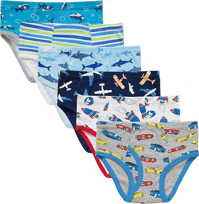 Buy Boys Striped Dinosaurs Underwear Toddler Kids Truck Cars Briefs