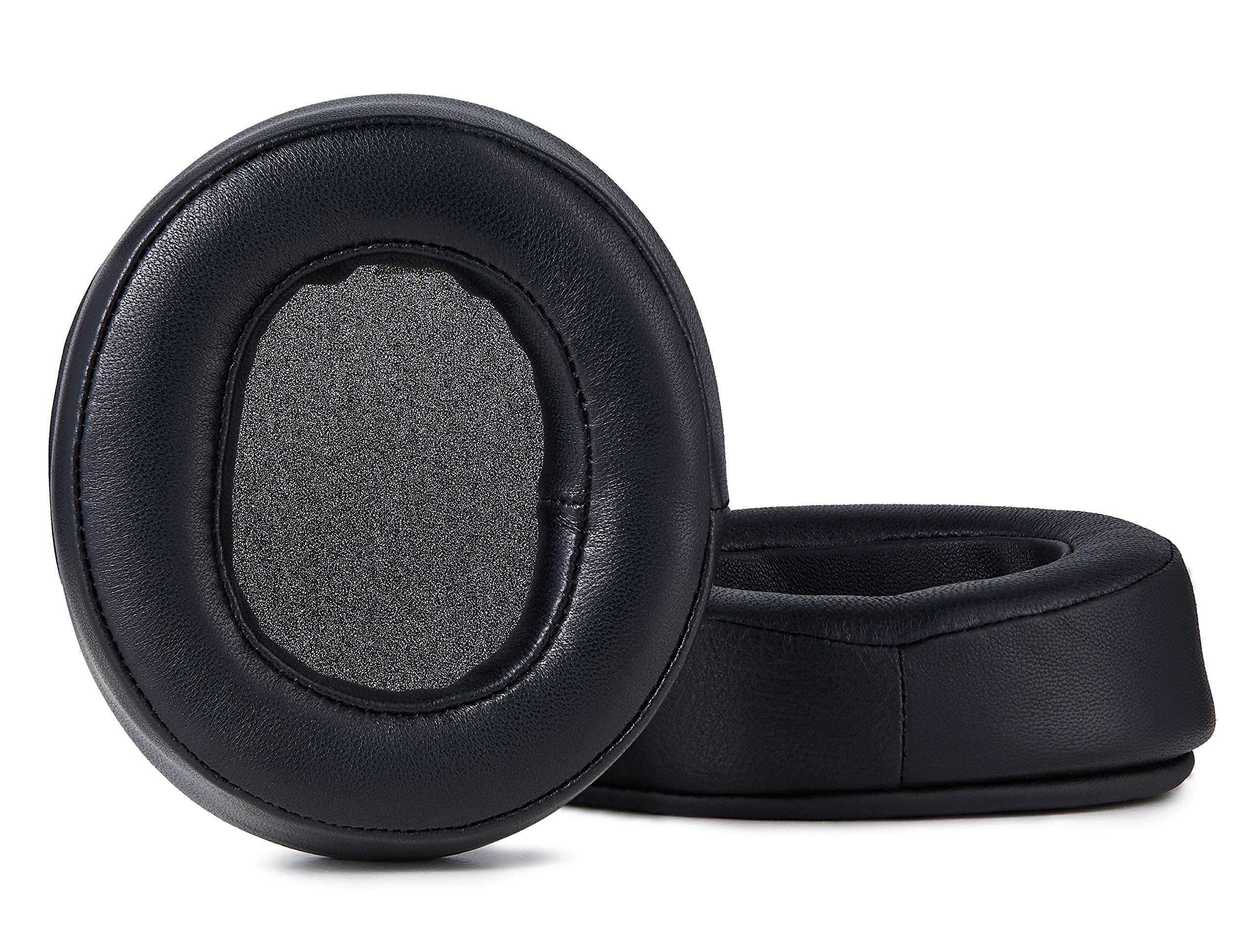Upgrade Sheepskin replacement ear pads compatible with Fostex TH-600 TH-610 TH-900/900MK2 FOSTEX T50/T40/T20RP, E-MU TEAK, Massdrop TH-X00 and TR-X00 and some ZMF Headphones (Sheepskin Leather)