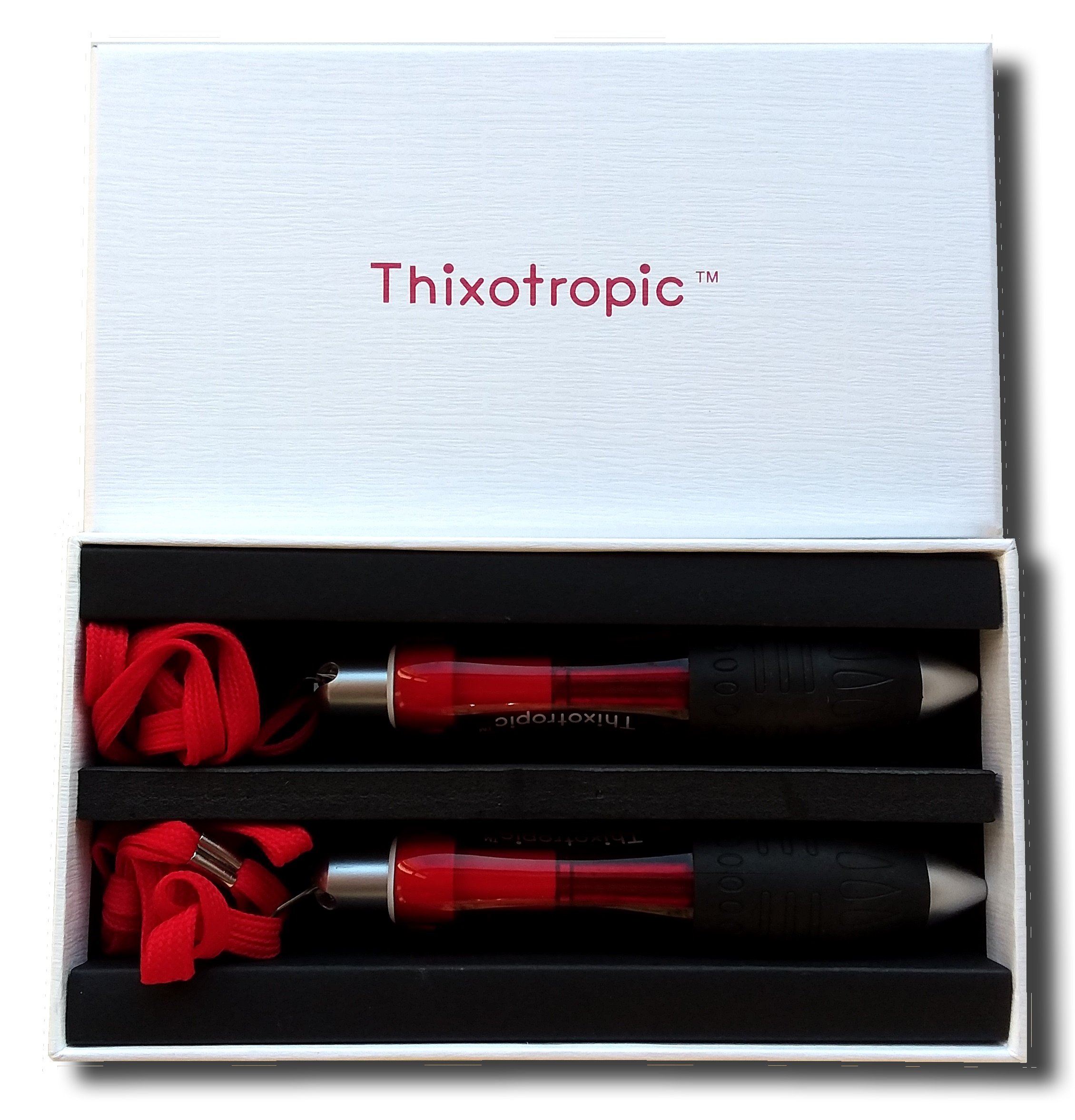 Thixotropic HEAVY Super Big Fat Weighted Pen for Tremors and Parkinson's (Twin Pack) Premium Ink