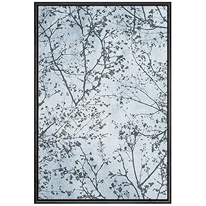 SIGNWIN Framed Canvas Wall Art Birds on Tree...