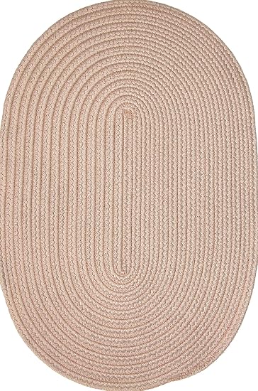 Amazon Com Constitution Rugs Veranda 16 X 16 Round Braided Chair Pad In Tan Furniture Decor