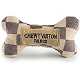 Haute Diggity Dog HDD-008-SM Checker Chewy Vuitton Bone, Small