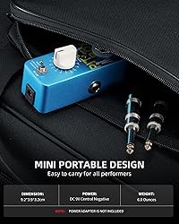 LEKATO Mini Pitch Shifter Pedal, Harmonizer Guitar