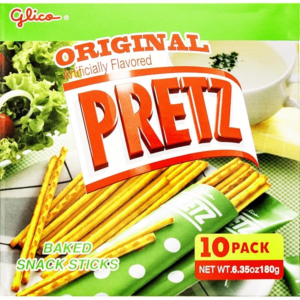 Amazon.com : Glico Pretz Sour Cream & Onion, 1.09 oz (Pack of 10