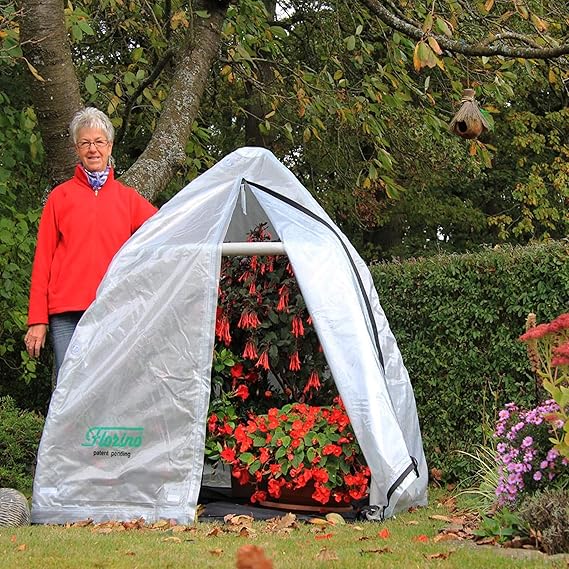 Florino Greenhouse Tent For Overwintering, Medium Amazon.co.uk Garden & Outdoors