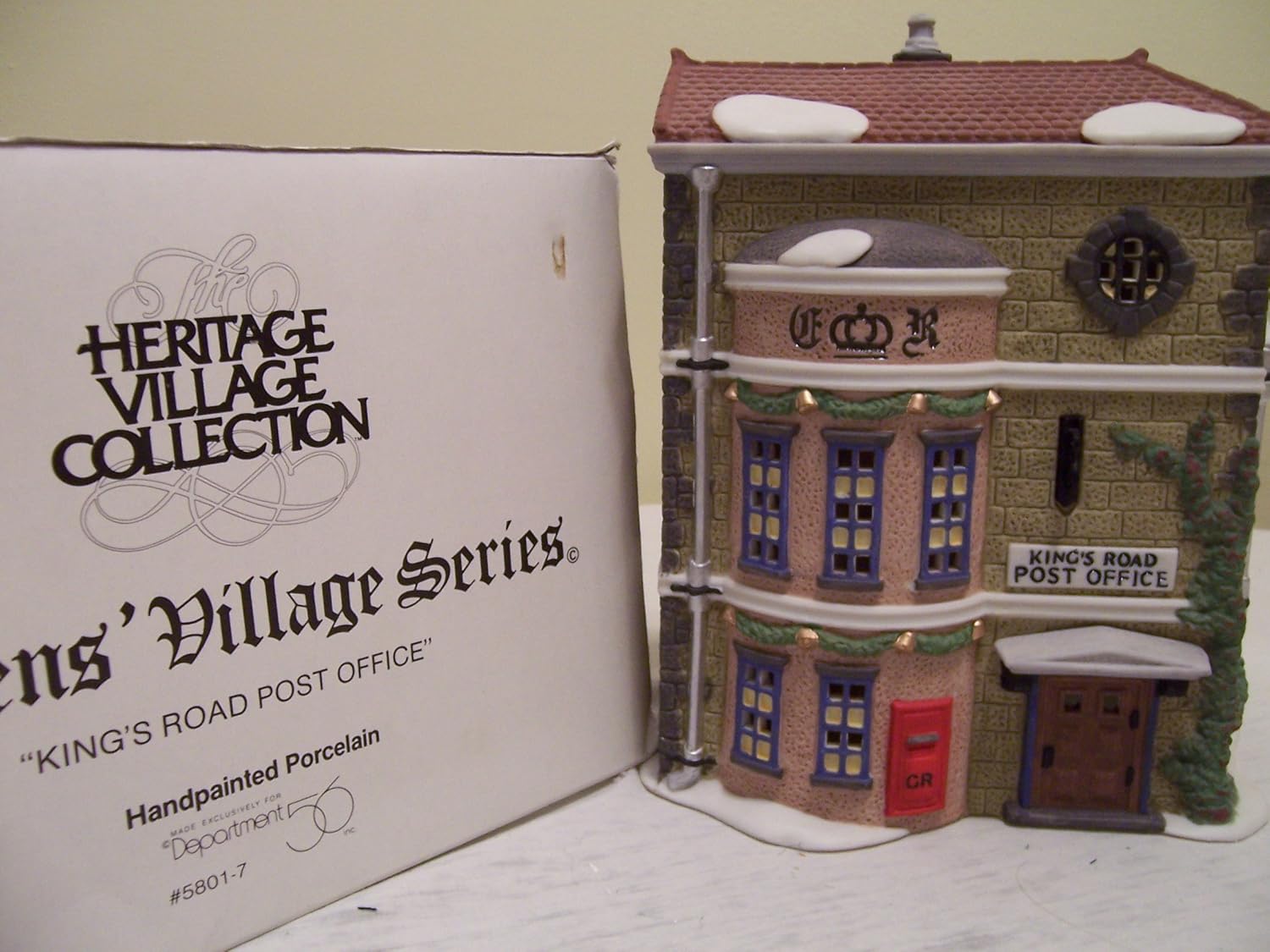 Dickens' "Kings Road Post Office"--Intro-1992-Retired 1998