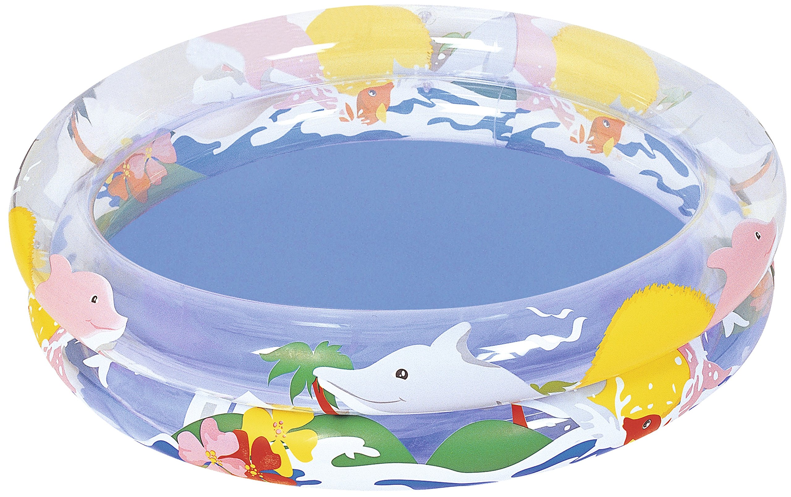Bestway Sea Life Above Ground Pool - Transparent, 36 x 8 Inch