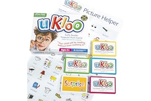 uKloo Early Reader Treasure Hunt Game – Award Winning Educational Scavenger Hunt Activity for New Readers - Picture Dictionar