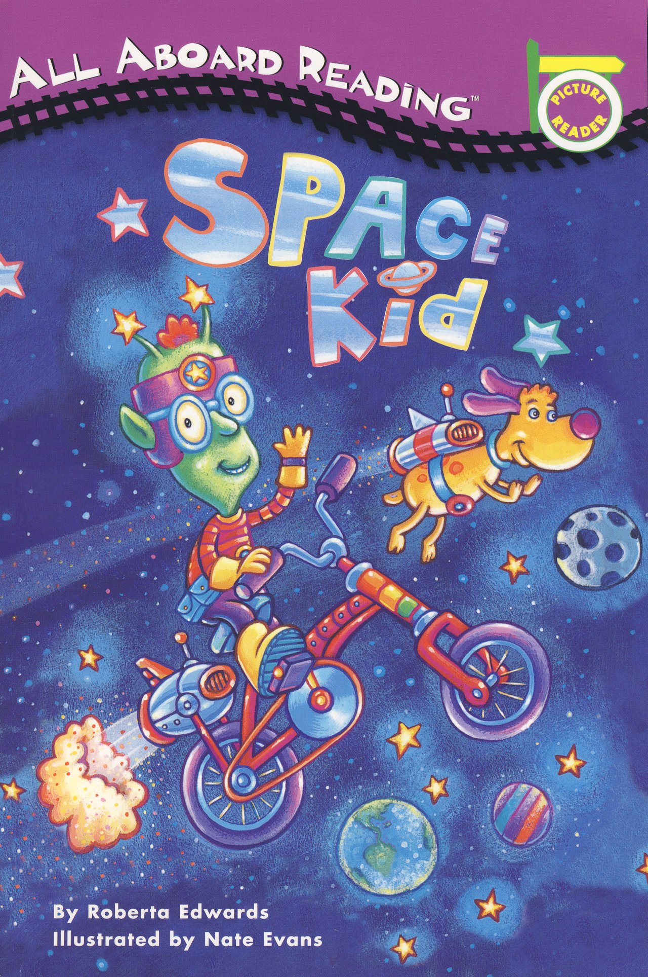 Space Kid All Aboard Picture Reader Edwards Roberta Evans Nate Amazon Co Uk Books