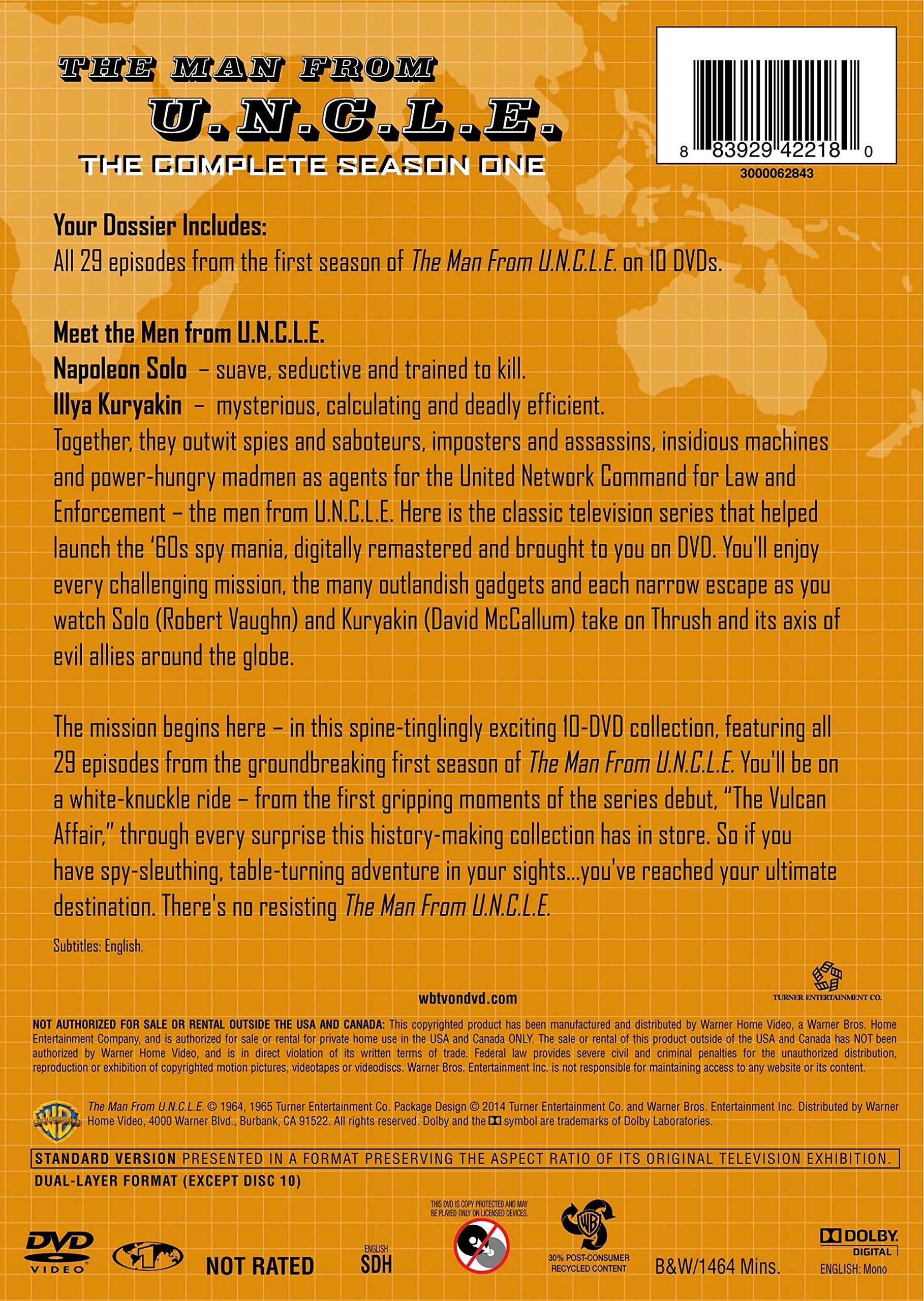 The Man From U N C L E Season Desertcart INDIA