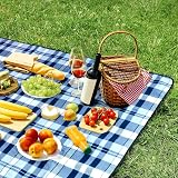 Vinsani Foldable Picnic Blanket 260 x 220 cm Outdoor Waterproof Sand Proof view 8