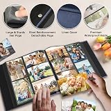 DazSpirit 6x4 Inch Photo Album 1000 Pockets Linen Cover Holds 10x15cm view 5