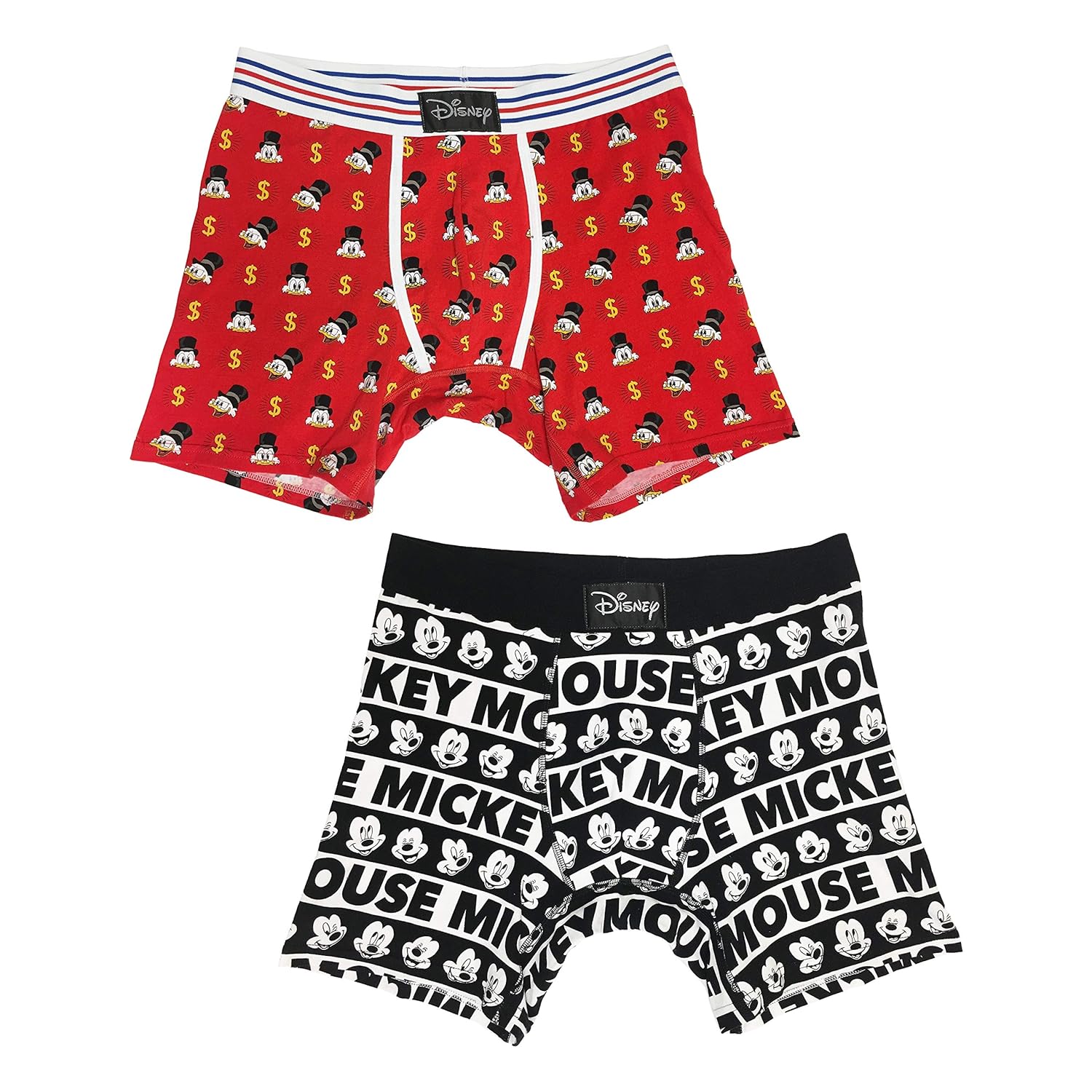 Buy Disney Men's 2Pack Character Boxer Brief Sleep Shorts Mickey
