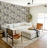 Arthouse Jungle Wall Wallpaper with Gold Highlights 10.05m x 0.53m view 7