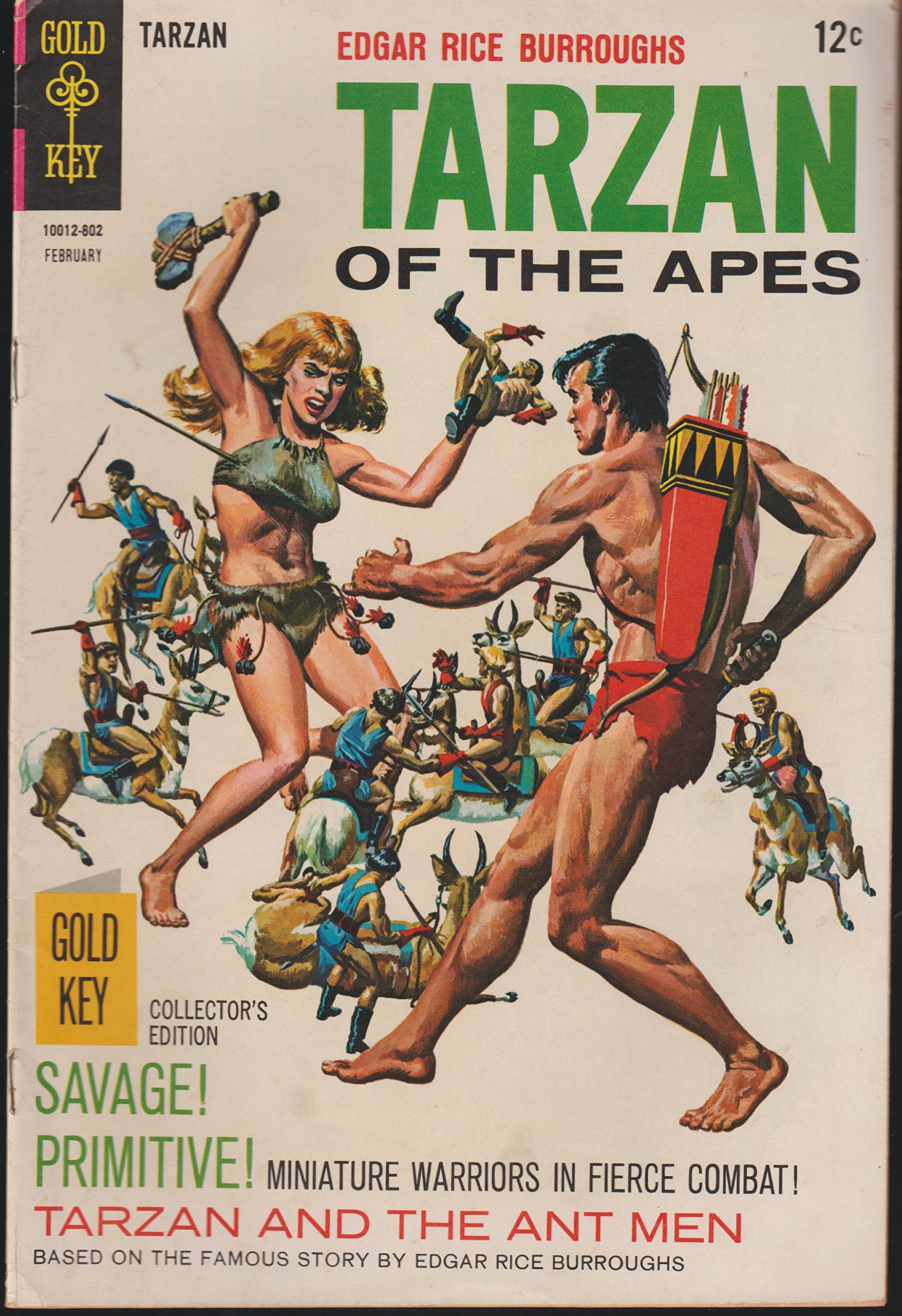 Tarzan Of The Apes 174 Comic Feb 1968 Vol 1 Russ Manning Edgar Rice Burroughs Amazon Com Books