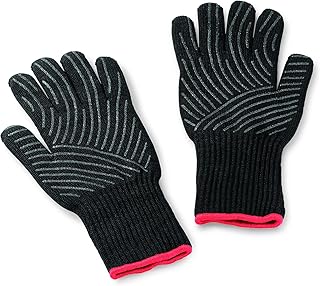 Weber Grill Grillhandschuh Set aus Kevlarmischgewebe