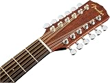 Fender CD-60SCE 12-String Dreadnought Walnut Fingerboard Natural view 6