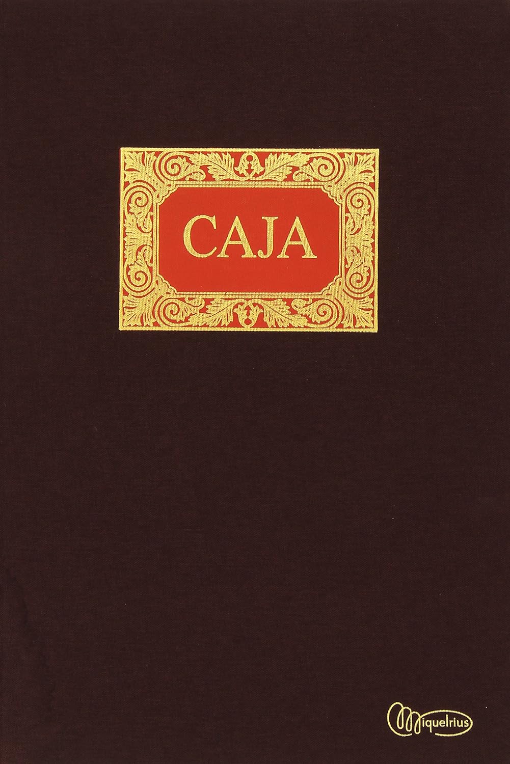 Miquel Rius 4021 - Normal Page Cash Book, red