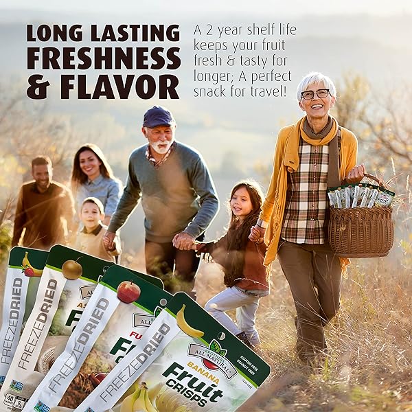 BROTHERS ALL NATURAL FREEZE DRIED FRUIT CRISPS, FUJI APPLE, 0.35 OZ (PACK OF 12), MADE WITH 100% FRUIT, GLUTEN FREE, SOY FREE, VEGAN, HEALTHY SNACK, LUNCH BOX READY | PACKAGING MAY VARY
