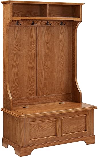 Banco recibidor perchero | Percheros de pared, percheros de pie...