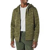 Amazon Essentials Men's Full-Zip Fleece Hoodie Sweatshirt (Available in Big &amp; Tall)
