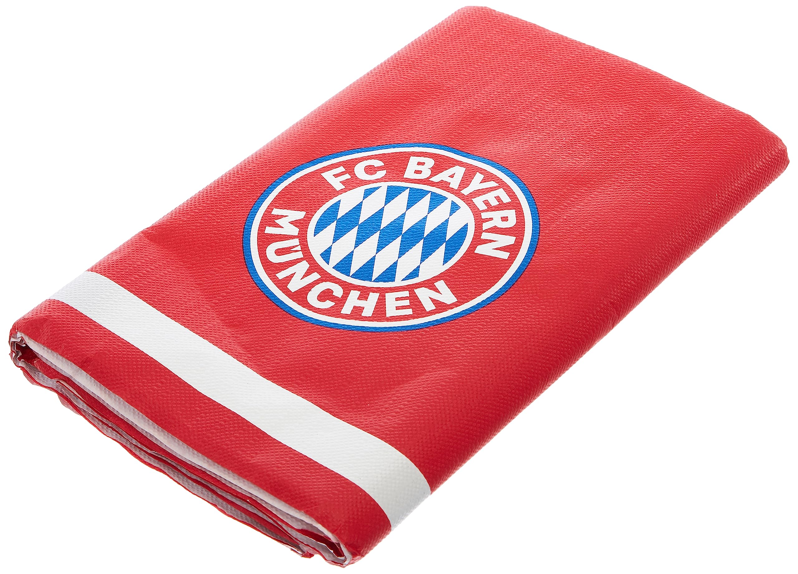 amscan 9906511 - FC Bayern Munich Tablecloth, Size 120 x 180 cm, Paper, Perfect for Fan or Football Party, Christmas Table, Decoration, Record Champion, Logo