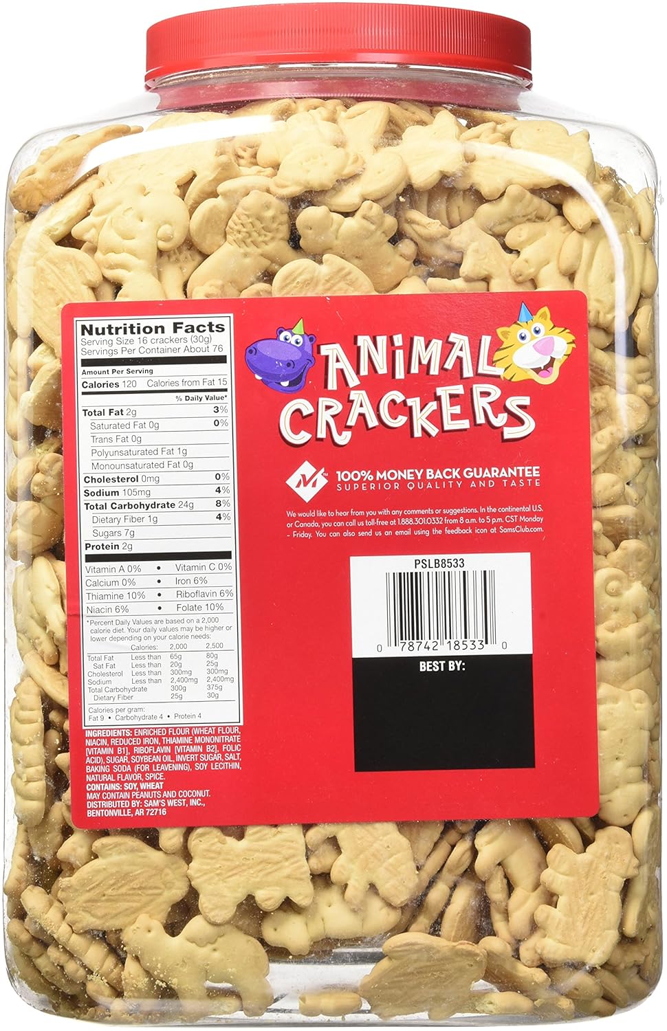 Members Mark Animal Crackers Nutrition Facts Nutrition Pics