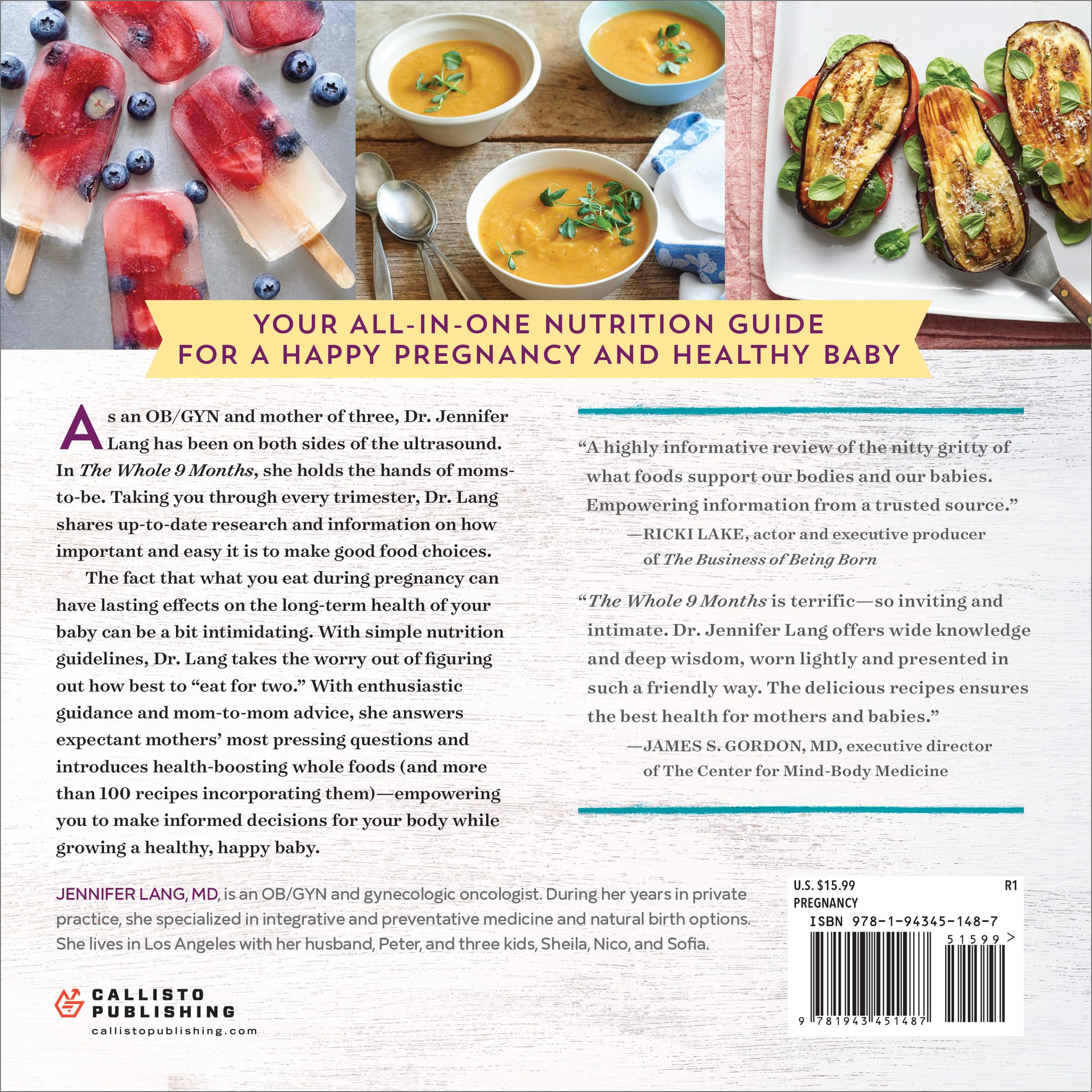 The Whole 9 Months: A Week-By-Week Pregnancy Nutrition Guide with Recipes for a Healthy Start